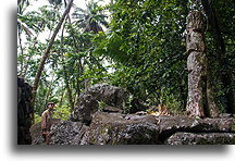 Wooden Figure::Nuku Hiva, Marquesas::