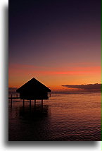 Tahiti po zachodzie słońca::Tahiti, Polinezja Francuska::