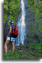 Faarumai Waterfall #1::Tahiti, French Polynesia::