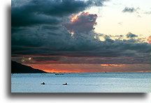 Two Canoes::Tahiti, French Polynesia::