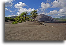 Mount Yasur Volcano::Mount Yasur, Vanuatu, South Pacific::