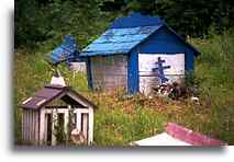 Spirit Houses::Alaska, United States::