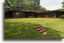Rosenbaum House Back View::Rosenbaum House, Alabama, United States::