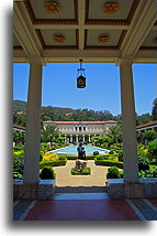 Outer Peristyle::Getty Villa, California United States::