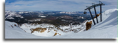View from the Summit::Mammoth, CA, USA::