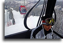 Silver Queen Gondola::Aspen, Colorado United States::