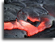 Lava Flow #2::Kilauea Volcano on Big Island, Hawaii::