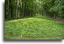 Kopce ceremonialne::Effigy Mounds, Iowa, USA::
