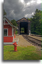 The Railway Bridge::New Hampshire, United States::
