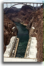 Hoover Dam Bypass::Hoover Dam, Nevada, USA::