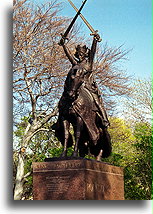 Pomnik króla Władysława Jagiełły::Central Park, Nowy Jork, USA::