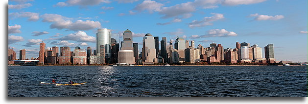 Without Twin Towers::New York City, USA::