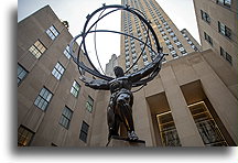 Statue of Atlas::New York City, USA::