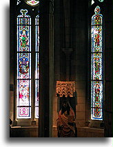 Gothic Stained Glass::New York City, USA::