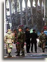 NYC Rising #55::New York City rising after terrorist attack<br /> October 2001::