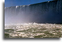 Wodospad Horseshoe::Wodospad Niagara, stan Nowy Jork Stany Zjednoczone::