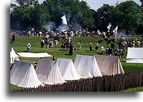 Oddziały brytyjskie w ataku::Fort Niagara, Stany Zjednoczone::