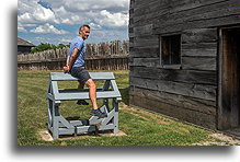Clever way of punishment::Fort Meigs, Ohio, USA::