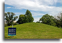 Kopiec pochówkowy::Serpent Mound, Ohio, USA::
