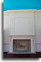 Fireplace::Hampton Plantation, South Carolina, United States::