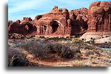 Rock Formations::Arches NP, Utah United States::