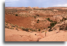 On the trail to slot canyons::Grand Staircase-Escalante, Utah, USA::