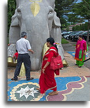 Elephant Statue::New Vrindaban, WV, United States::