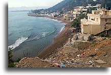 Polluted Beach::Cap-Haïtien, Haiti, Caribbean::