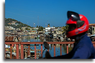 Polluted Rriver Mapou::Cap-Haïtien, Haiti, Caribbean::