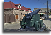Battery Cannon::Sint Eustatius, Caribbean Netherlands::