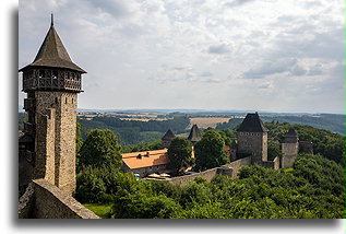 The Lower Castle::Helfštýn Castle, Czechia::