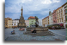 Hercules Fountain::Olomouc, Czechia::