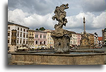 Jupiter Fountain::Olomouc, Czechia::