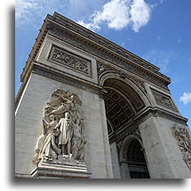 The Triumph of 1810::Arc de Triomphe, Paris, France::