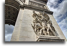 The Departure of 1792::Arc de Triomphe, Paris, France::