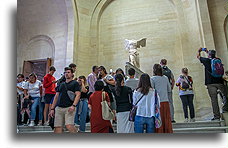 Winged Victory of Samothrace::Louvre, Paris, France::
