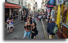Crowds Everywhere::Montmartre, Paris, France::
