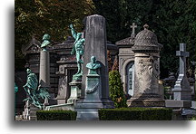 Tombs #3::Pere Lachaise Cemetery, Paris, France::