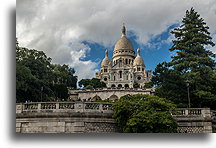 Basilica of the Sacred Heart::Sacré-Cœur Basilica, Paris, France::