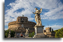 Anioł::Zamek Świętego Anioła. Rzym, Włochy::