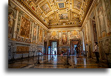 Pokój Pauliny::Zamek Świętego Anioła. Rzym, Włochy::