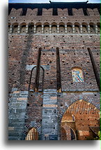 Boat Gate::Castello Sforzesco, Milan, Italy::
