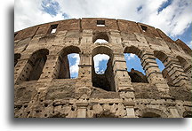 Ściana wewnętrzna::Koloseum, Rzym, Włochy::