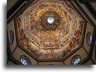 Interior of the dome::Florence, Italy::