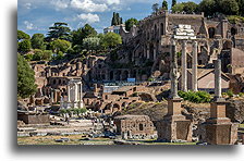 Wzgórze Palatyńskie::Forum Romanum, Rzym, Włochy::
