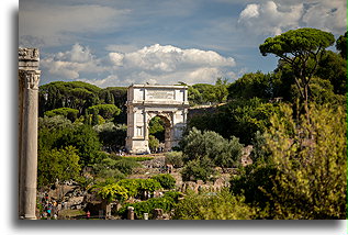 Arch of Titus #1::Forum Romanum, Rome, Italy::