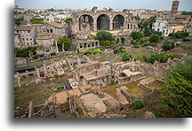 Basilica of Maxentius::Forum Romanum, Rome, Italy::