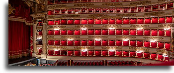 La Scala Iterior::Milan, Italy::