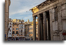 Plac Rotundy::Panteon, Rzym, Włochy::