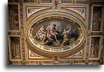 Ceiling in Villa Medici::Rome, Italy::